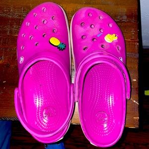 Purple CROCS